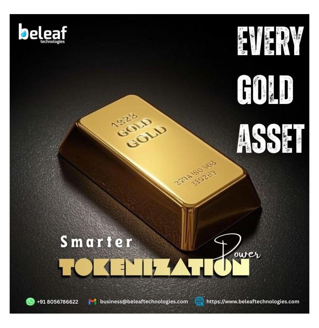 Make Every Gold Asset Smarter with Tokenization Power