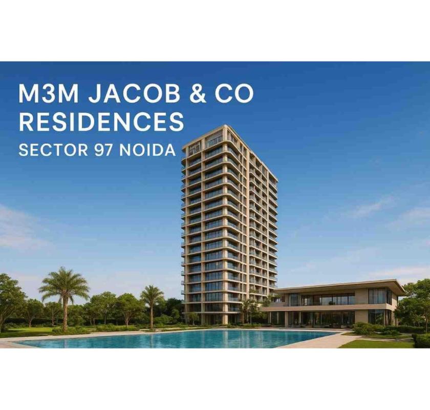 M3M Jacob & Co Luxury Flats Noida – A High-Value Investment Opportunity