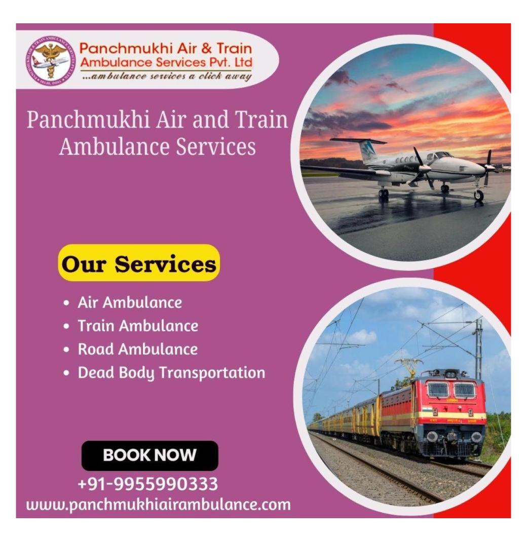 Choose an Air Ambulance from Kolkata with Perfect Medical Care at any time