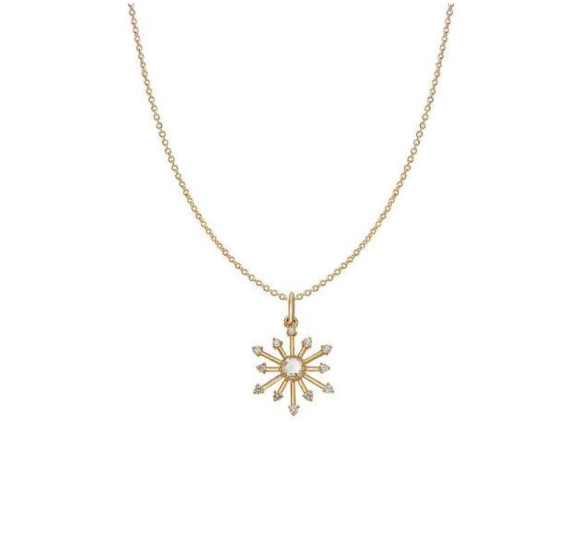 Buy Rose Gold Diamond Necklace for a Sparkling Christmas Gift