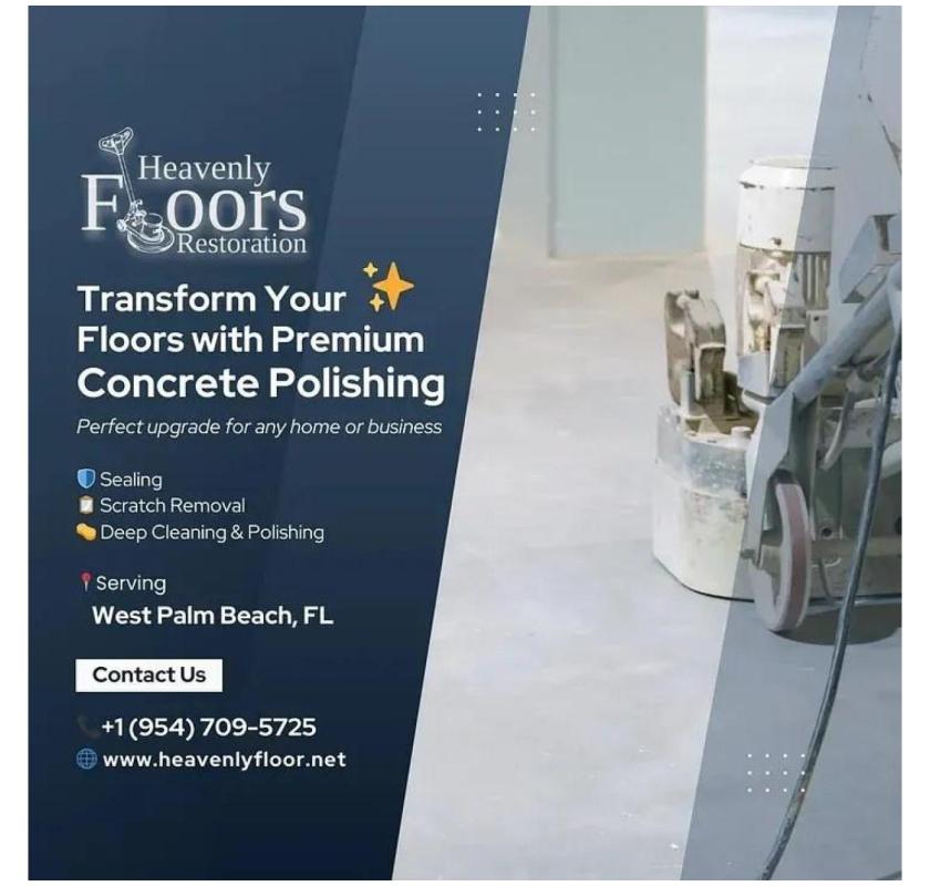 Commercial Concrete Polishing In West Palm Beach, FL