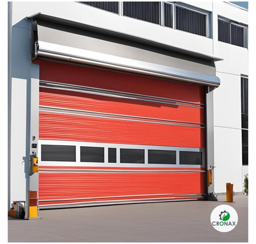 High Speed Roll Up Door Manufacturer – Cronax Industries | Starting ₹1,45,000