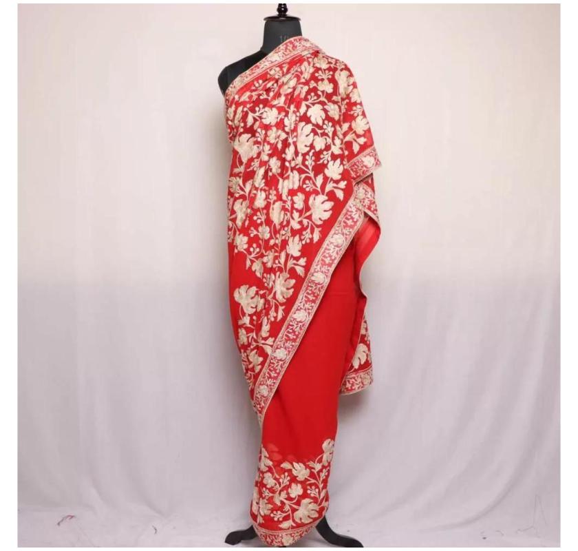 Are Kashmiri embroidery sarees suitable for parties events?