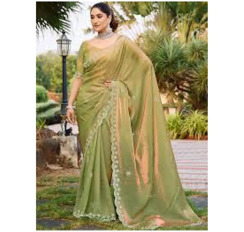  Chic Ornamental Saree Option