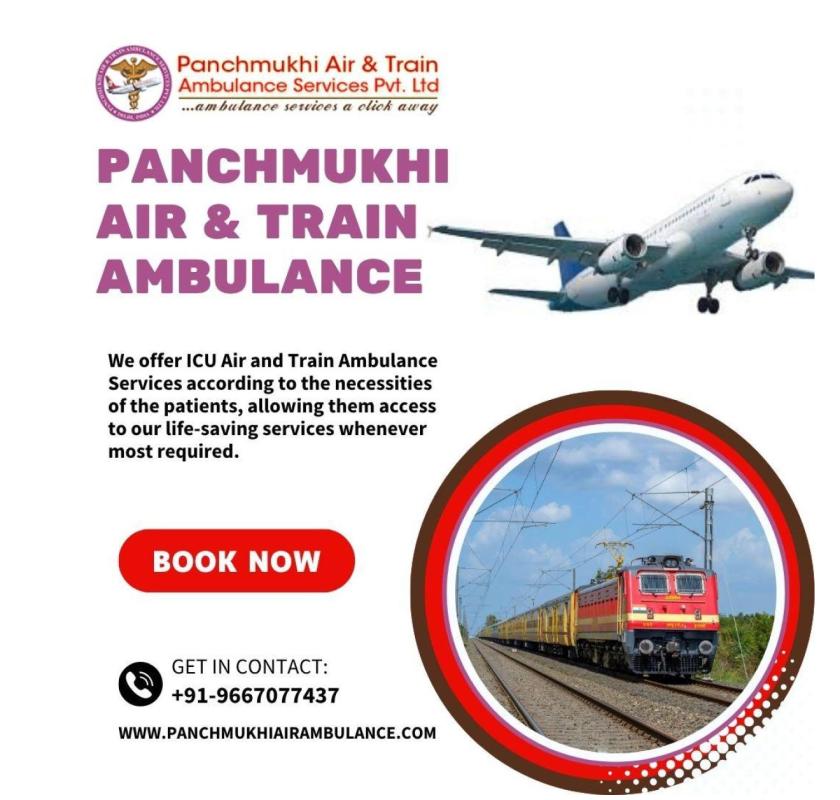 Hi-class Air Ambulance from Ranchi with the Modern Medical System