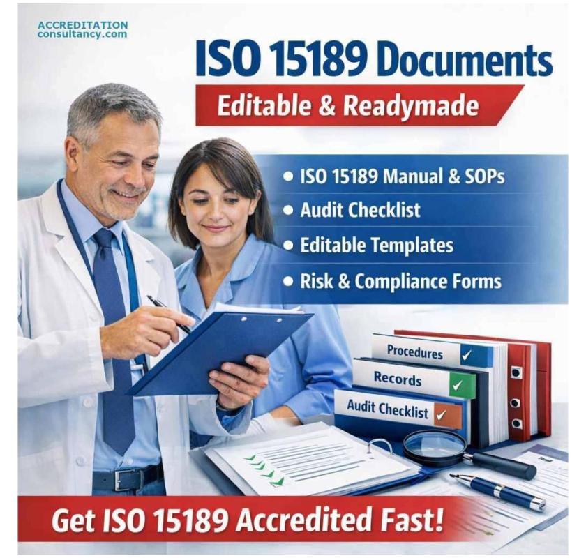 ISO 15189 Documentation kit - Download Now