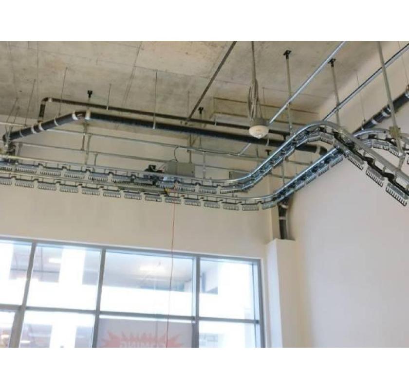 Overhead Enclosed Track Conveyor