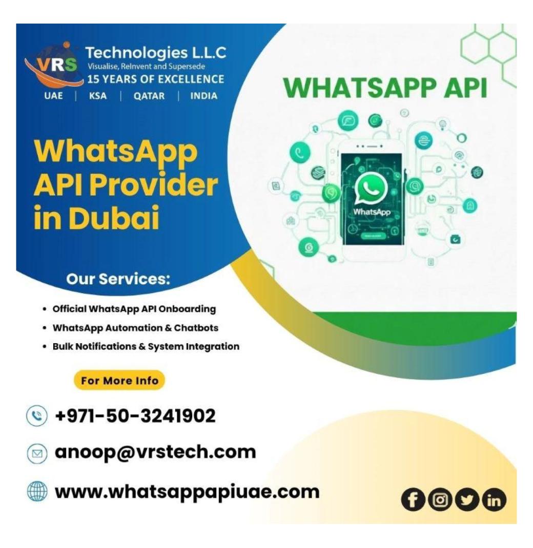Foster Unbreakable Dubai Customer Bonds via WhatsApp API