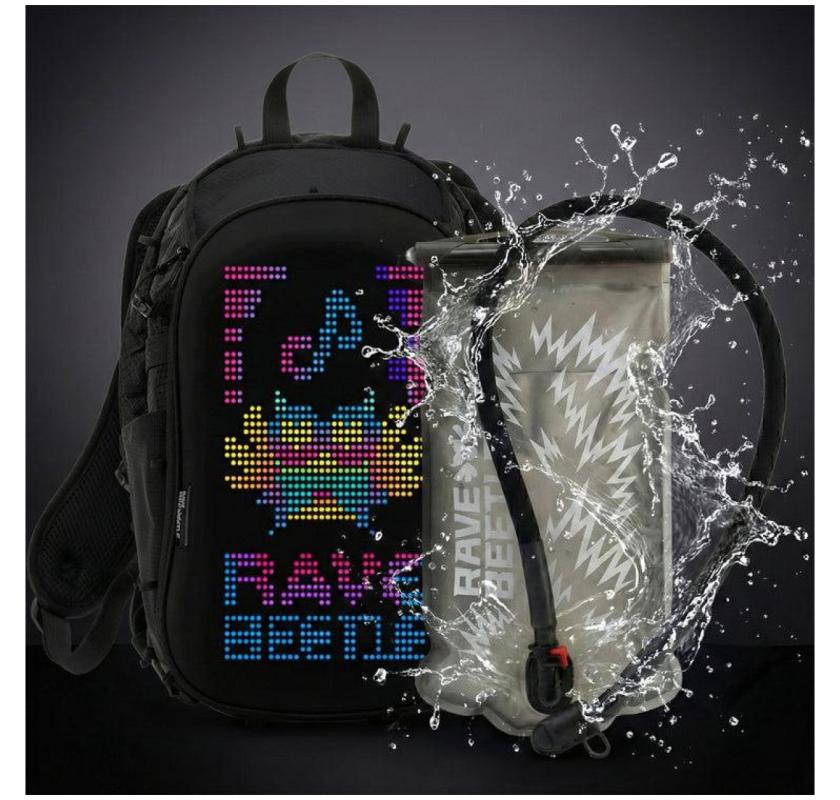 LED Backpack for Festivals, Raves & Night Adventures
