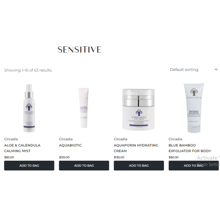 Good Face Products for Sensitive Skin at Idun Aesthetics