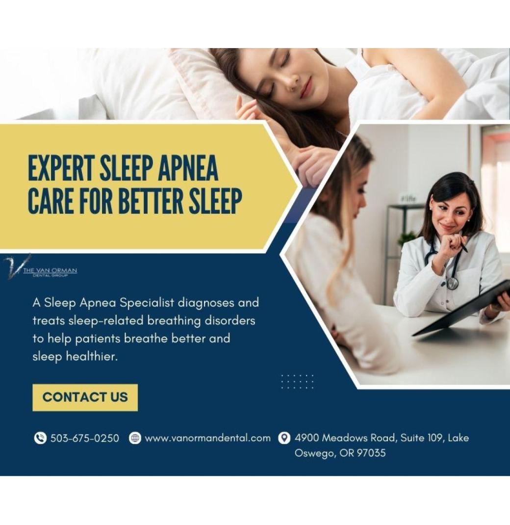  Improve Your Sleep with a Sleep Apnea Specialist