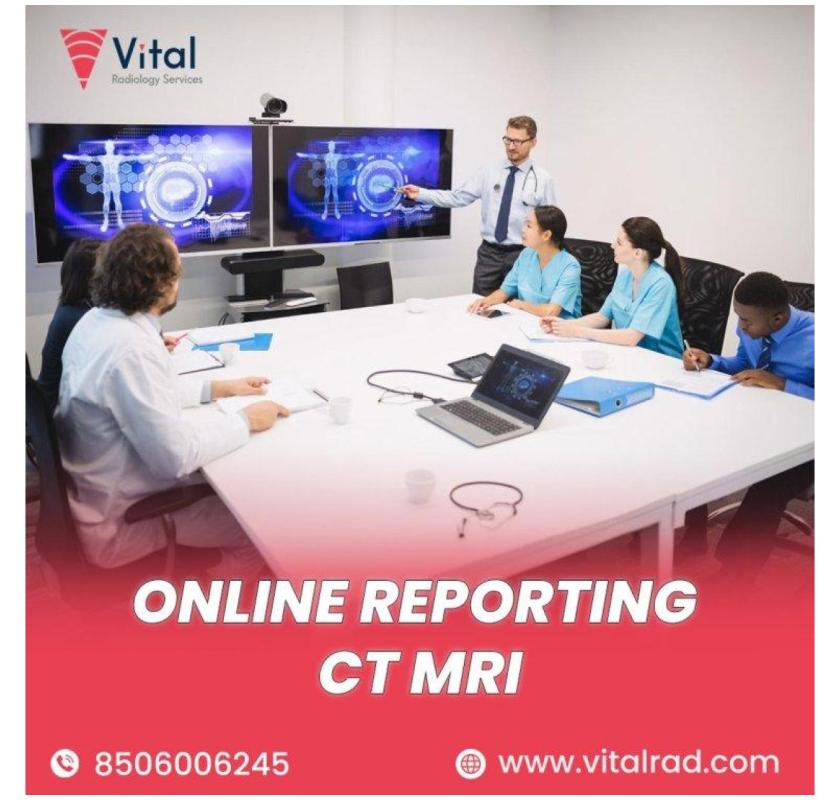 Fast & Secure Online Reporting for CT and MRI