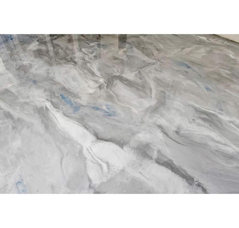 Luxury Metallic & Solid Color Epoxy Flooring for Homes