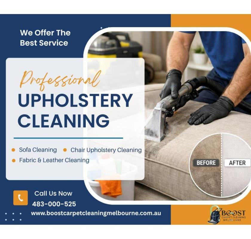Deep Upholstery Cleaning Services – Restore Your Furniture