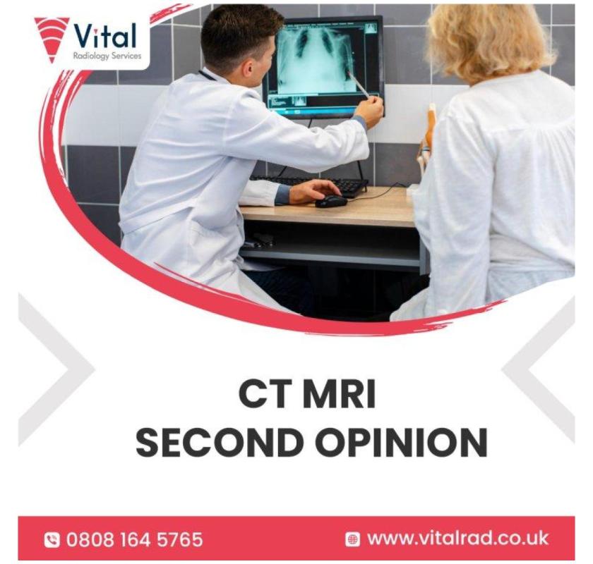 Expert CT MRI Second Opinion Services