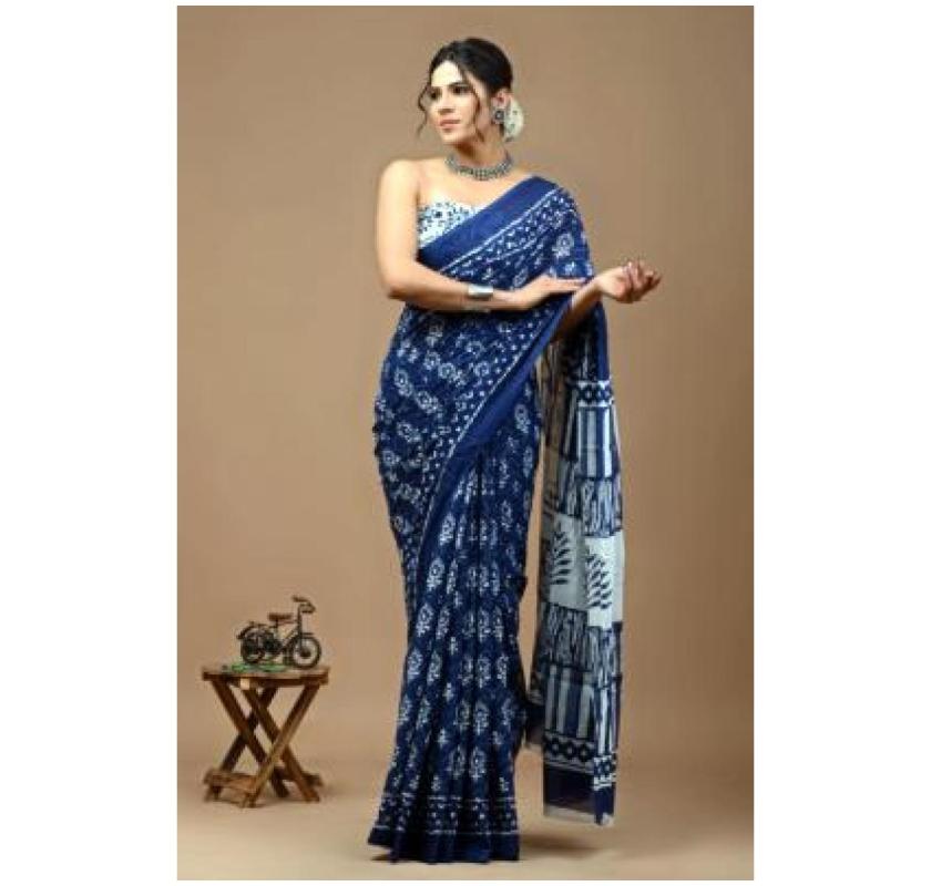 Which cotton sarees work best for office wear?