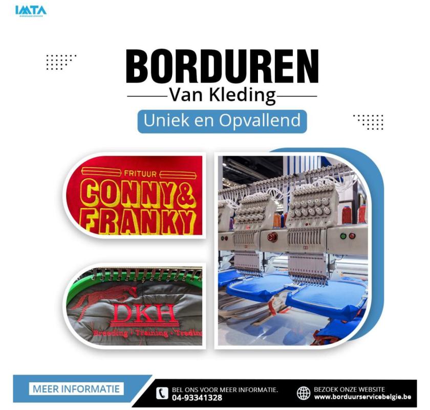 Borduren van Kleding- Uniek en Opvallend