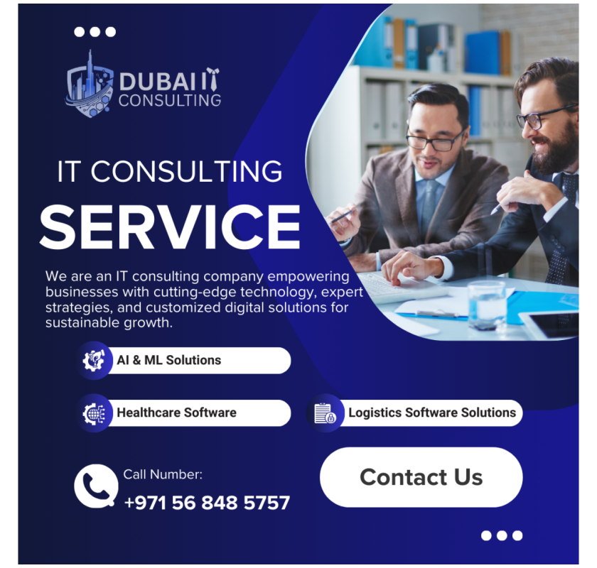 IT Consulting Service Dubai – Expert IT Solutions for Growing Businesses