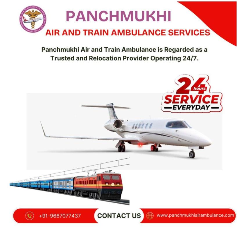 Obtain an Air Ambulance from Guwahati with Splendid Medical Accessories by Panchmukhi