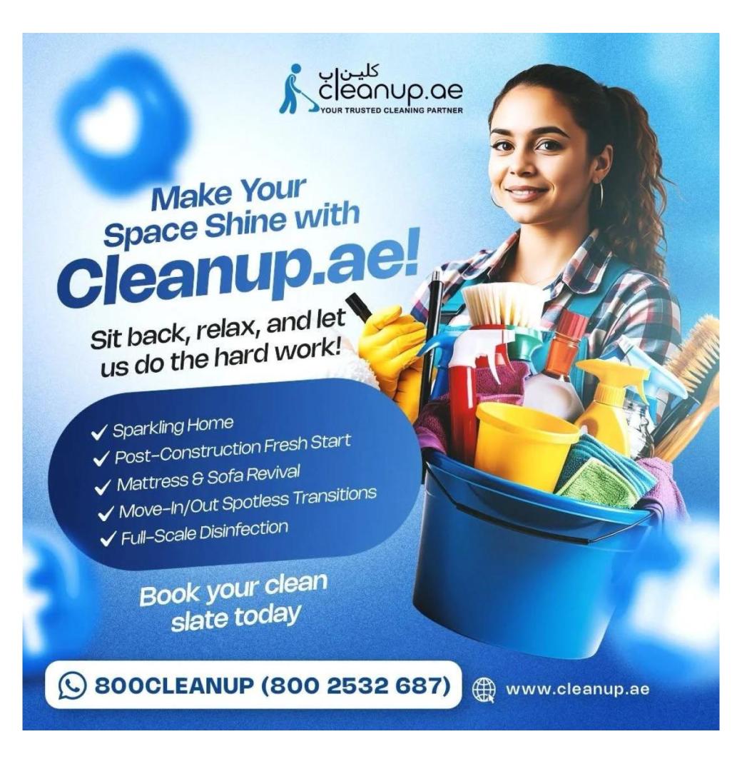 Professional Apartment Cleaning Services in Dubai – Cleanup.ae