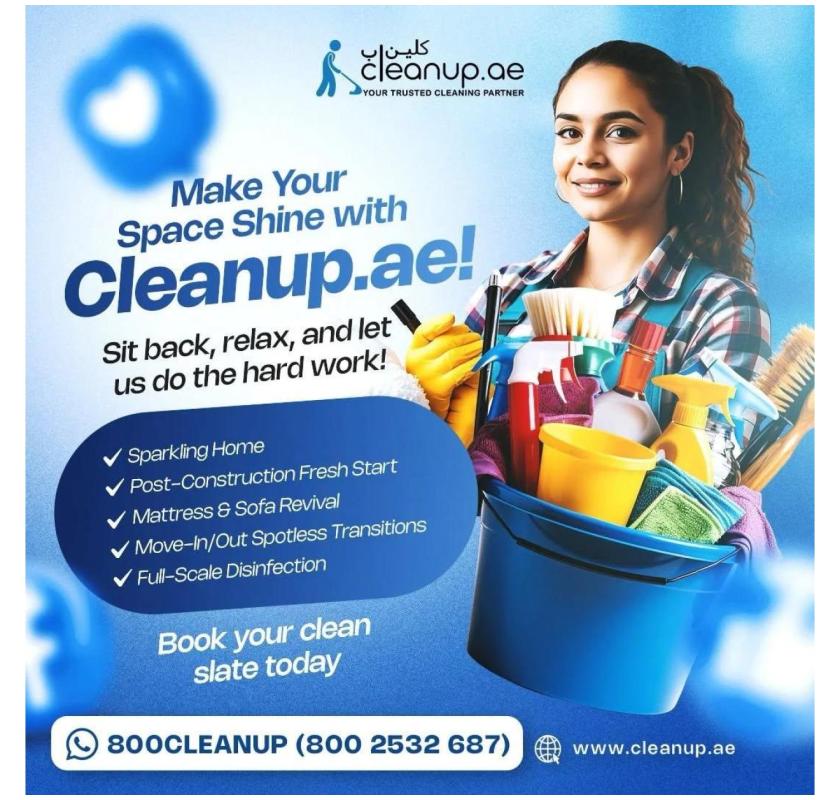 Professional Apartment Cleaning Services in Dubai – Cleanup.ae