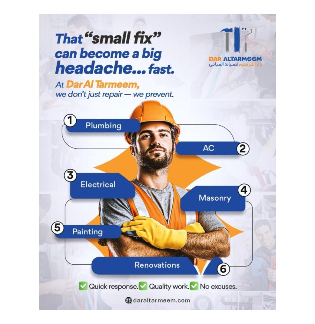 Professional Building Maintenance & Renovation Services in UAE – Dar Al Tarmeem