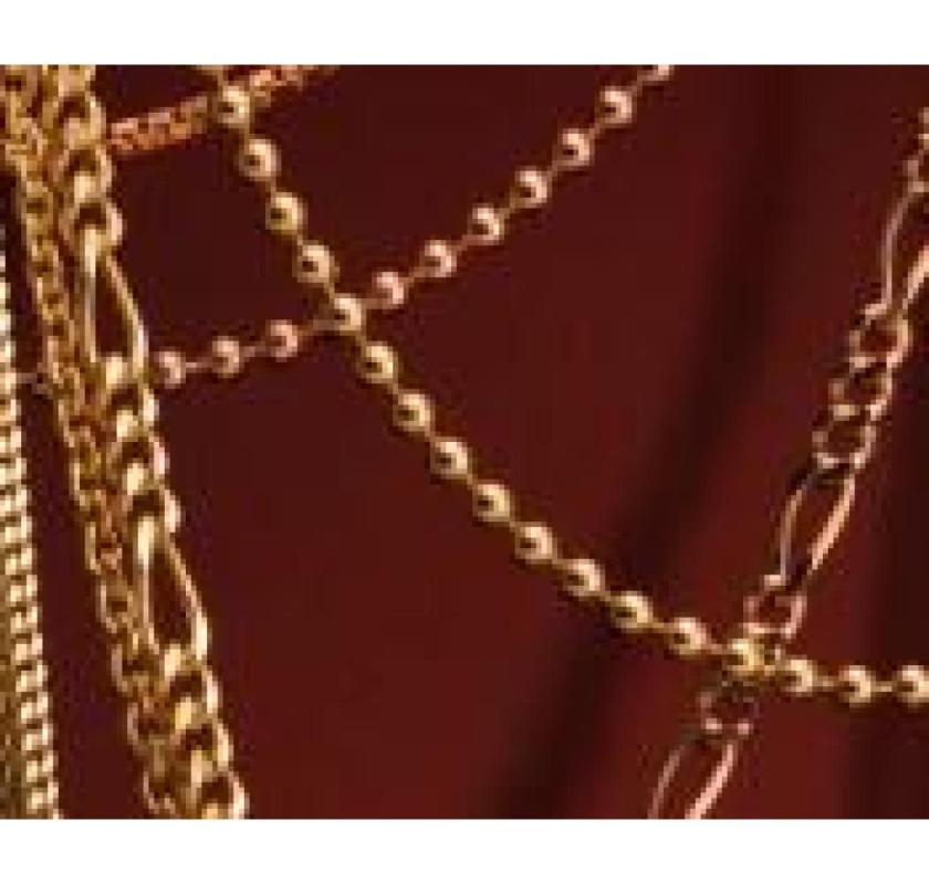 Gold plated chain for men/women