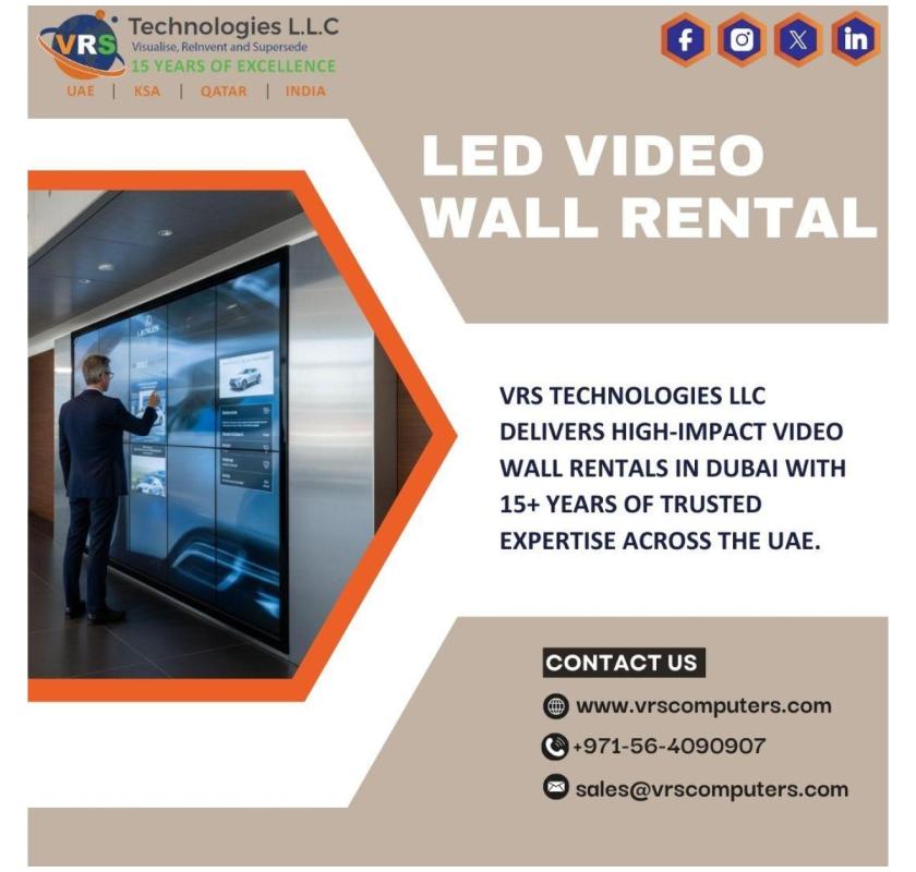 How Can LED Video Wall Rental Elevate Large Event Displays?