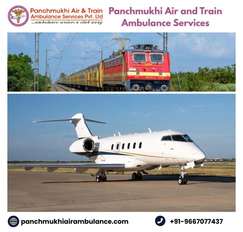 Book an Air Ambulance in Varanasi with Splendid Medical Accessories by Panchmukhi