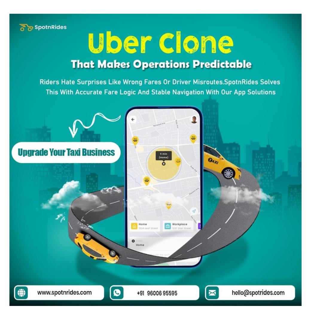 White-Label Uber Clone App to Power Your Taxi Startup