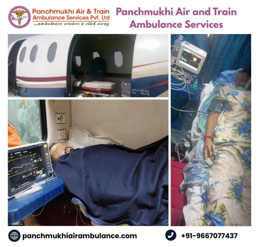 Use Air Ambulance in Patna with Superb Medical System by Panchmukhi 