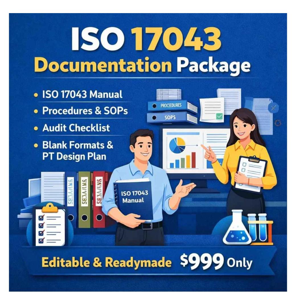 Buy ISO 17043 Documents - Accreditationconsultancy.com