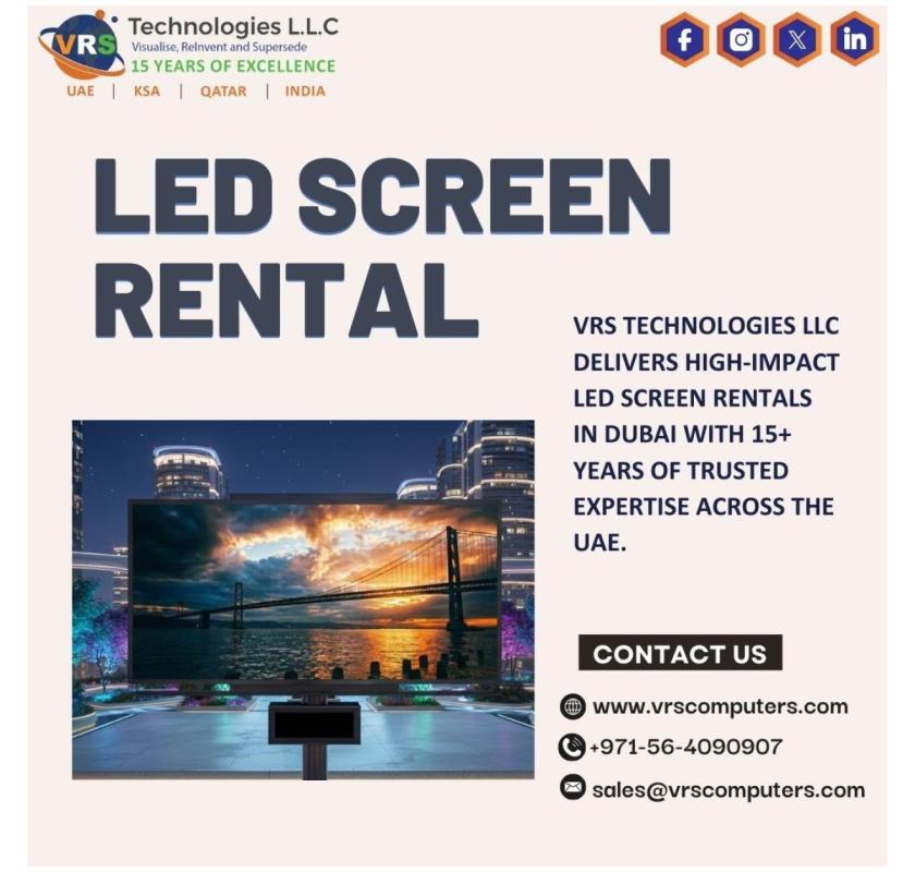 Why Choose LED Screen Rental for Corporate Presentations?