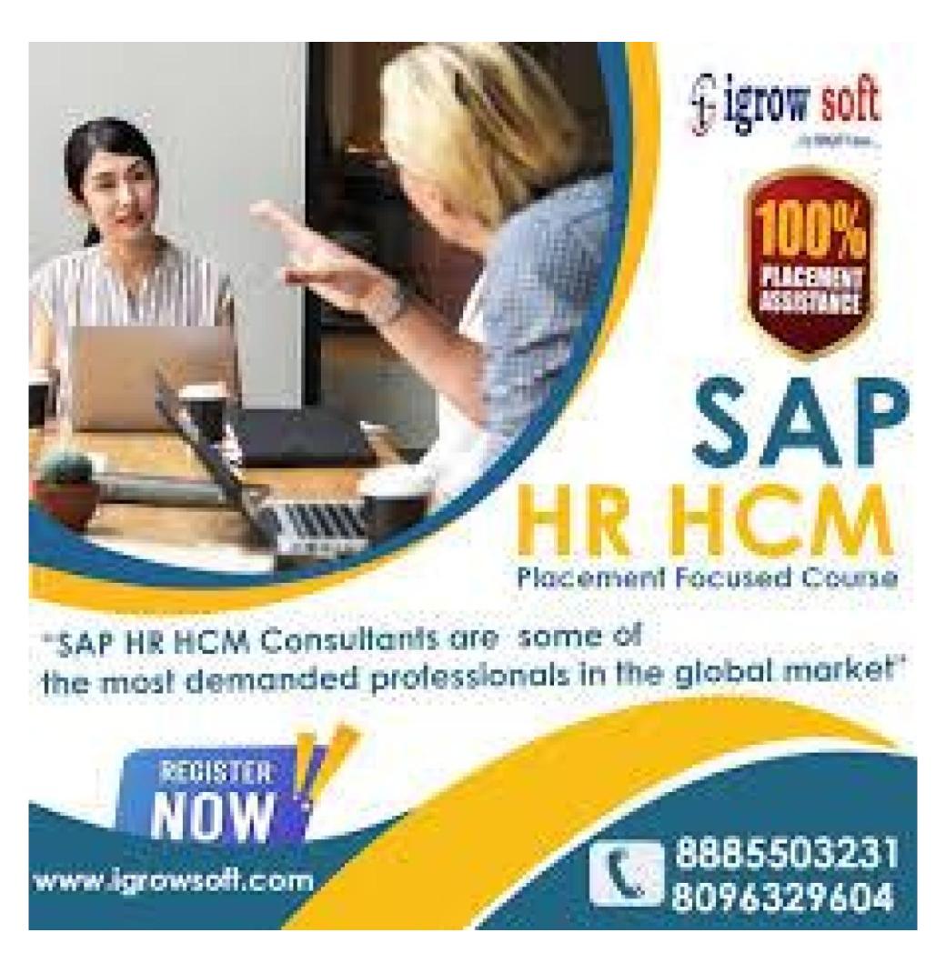 SAP HR HCM Online Training in Ameerpet | Igrowsoft - 2/2