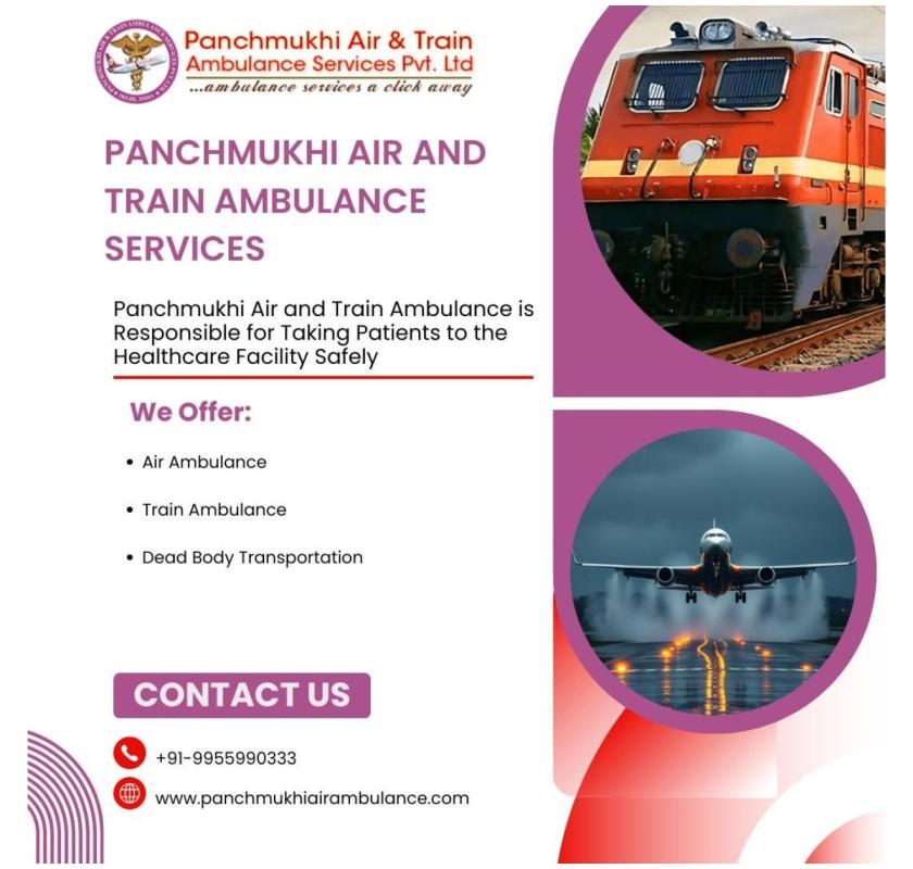 Pick an Air Ambulance from Mumbai with Splendid Medical Features by Panchmukhi