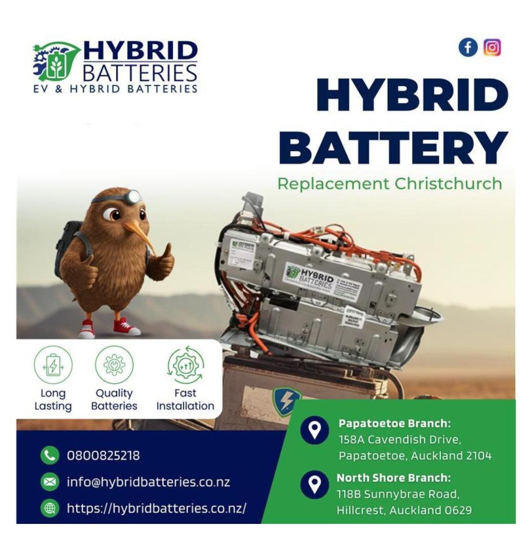 Top Range Rover Hybrid Batteries Replacement & Premium Hybrid Battery Solutions NZ