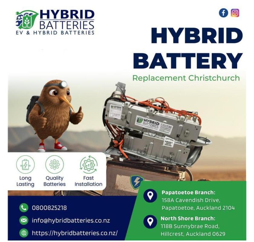 Top Range Rover Hybrid Batteries Replacement & Premium Hybrid Battery Solutions NZ