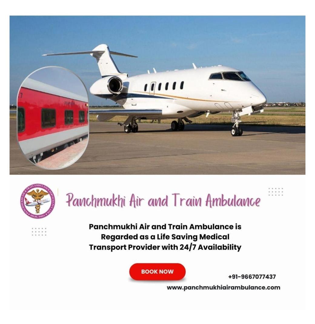 Choose Air Ambulance from Patna with Magnificent Healthcare Services