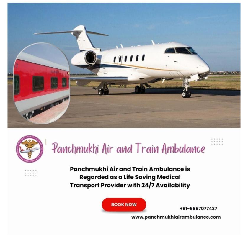 Choose Air Ambulance from Patna with Magnificent Healthcare Services