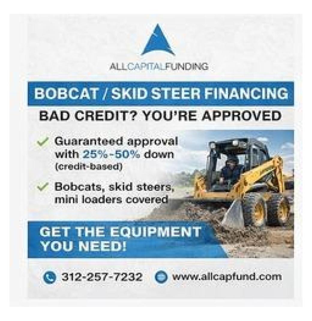Bobcat / Skid Steer Financing