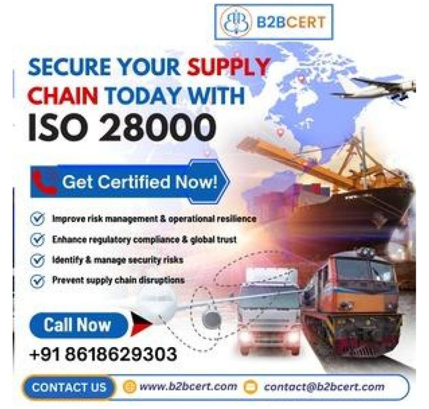 Get ISO 28000 Certification in Oakland with Expert Consultants