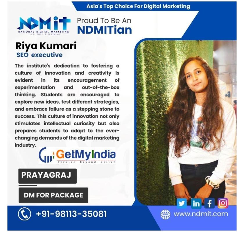 NDMIT – Advanced Digital Marketing Training in Allahabad with Certification