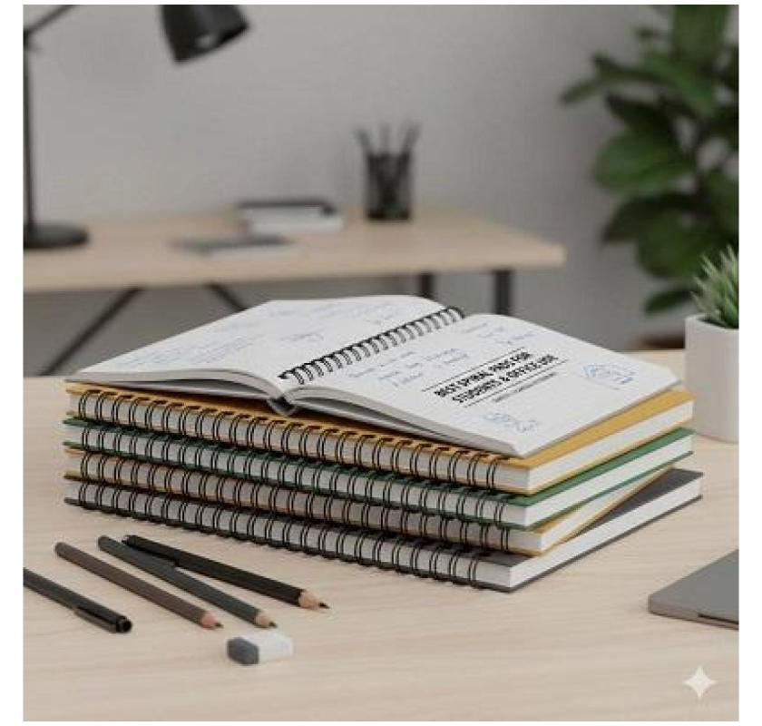 Best Spiral Pads for Students & Office Use – Smooth, Durable Notebooks 