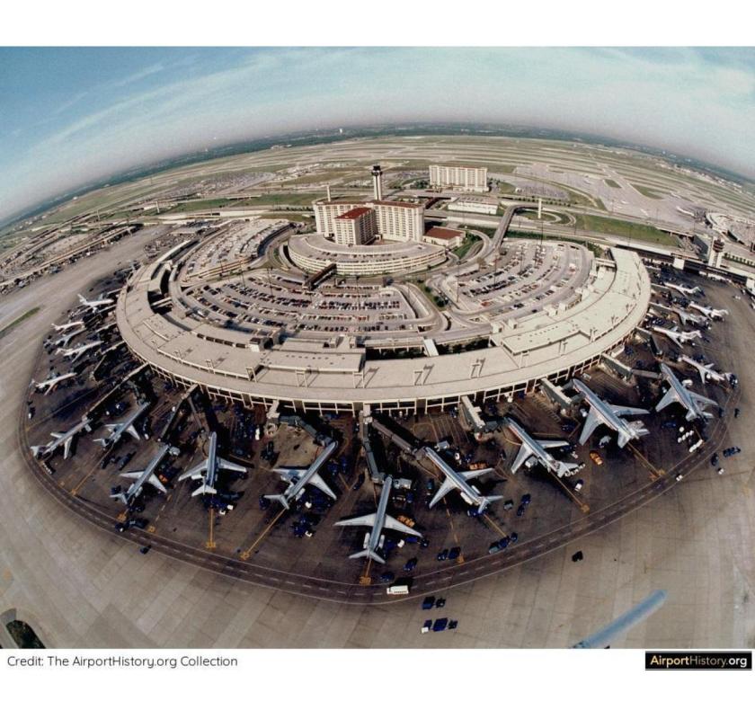 Dallas Fort Worth International Airport Check-In 