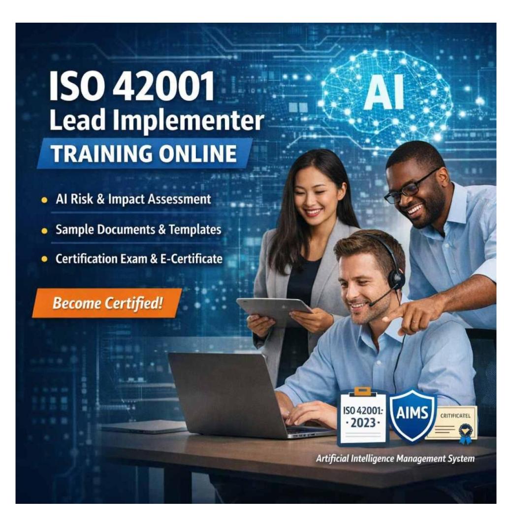 ISO 42001 Lead Implementer Training - AI Management System