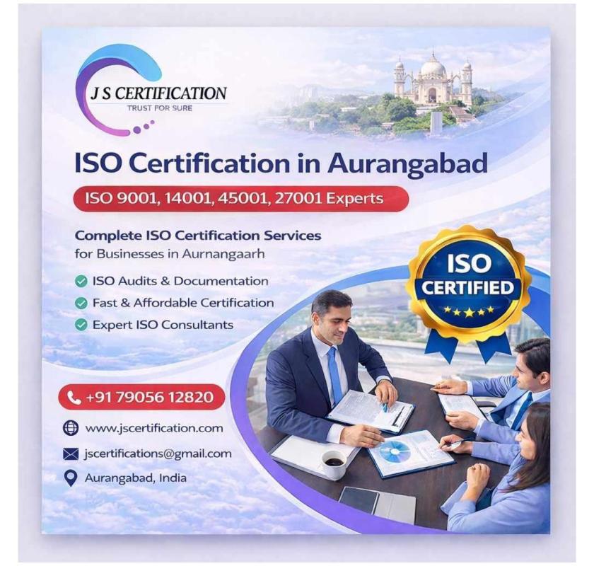 ISO Certification in Aurangabad