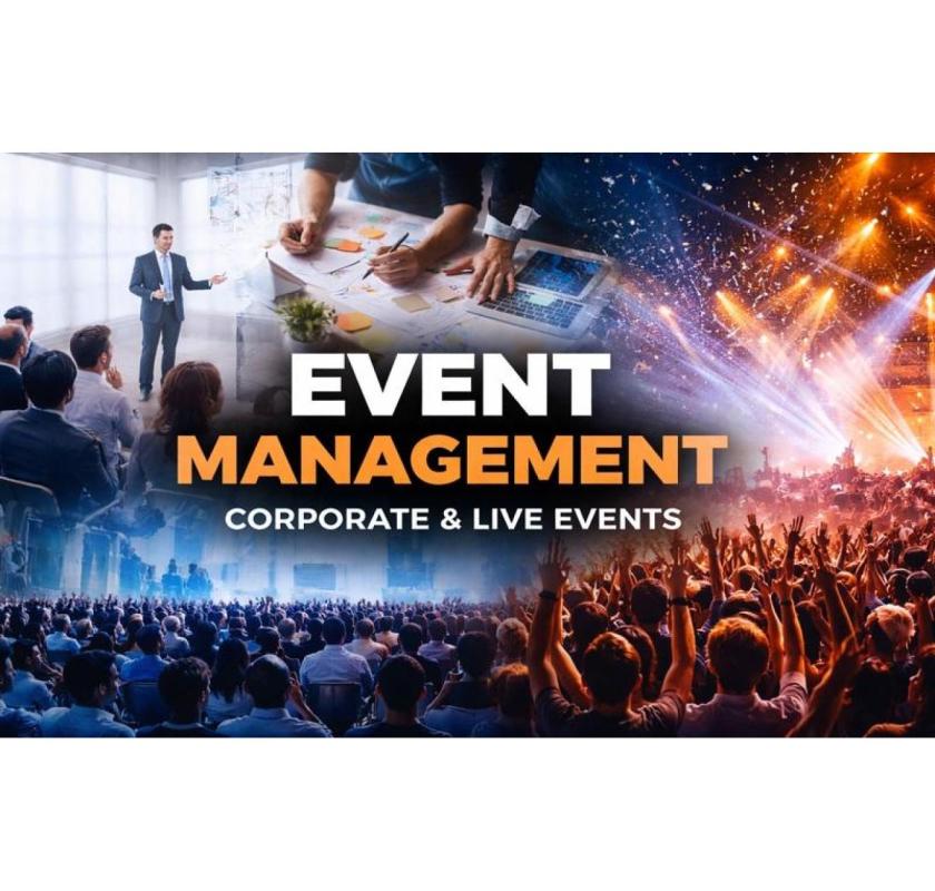 Trusted Event Management Company for Corporate and Live Events