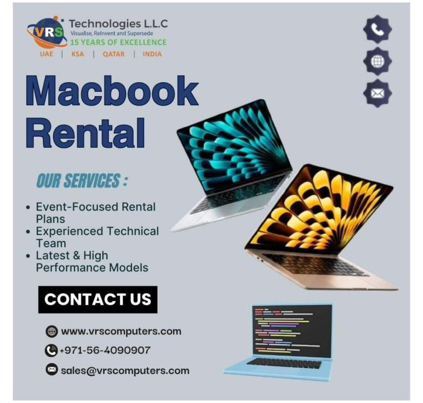 Why Is Macbook Rental a Smart Choice for Business Use?