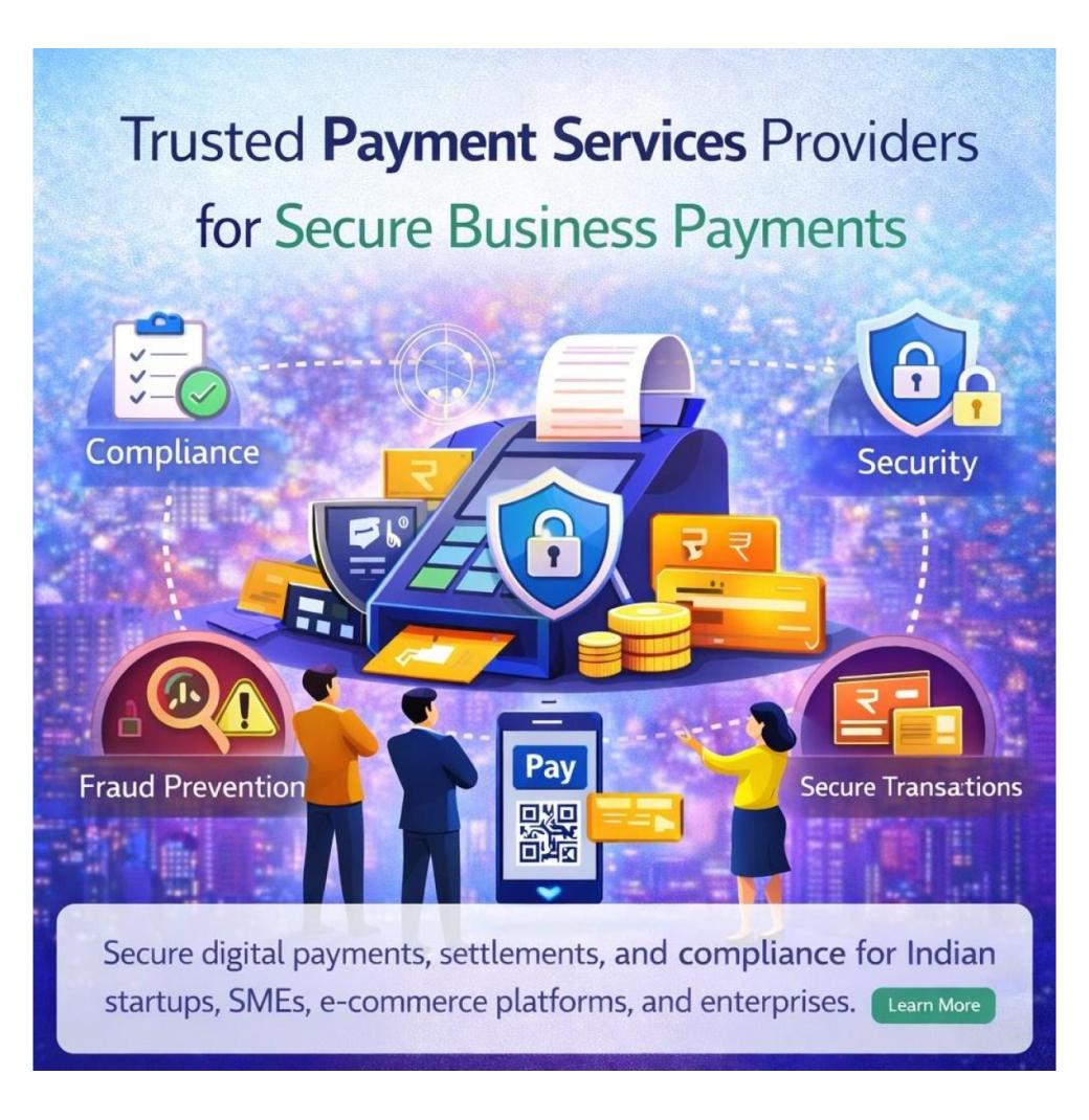Trusted Payment Services Providers for Secure Business Payments