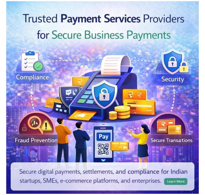 Trusted Payment Services Providers for Secure Business Payments